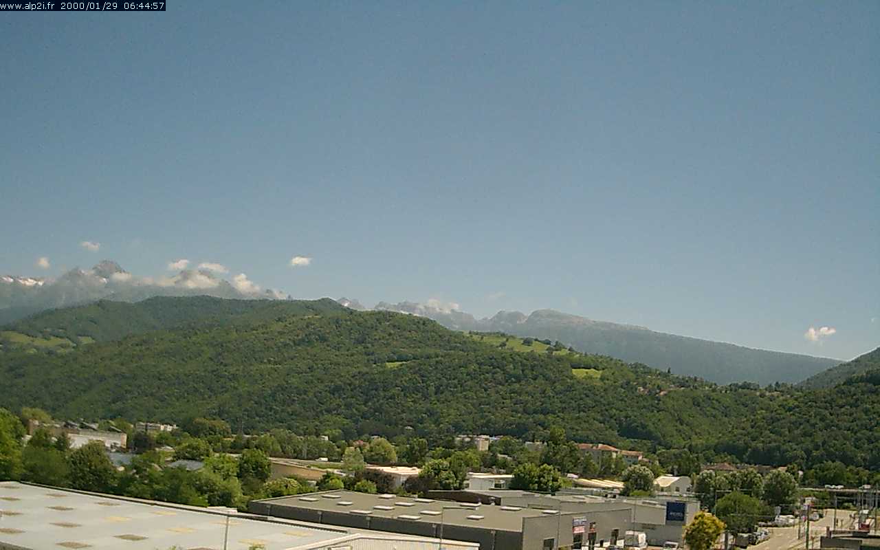 Webcam Grenoble : Vur sur Chamrousse